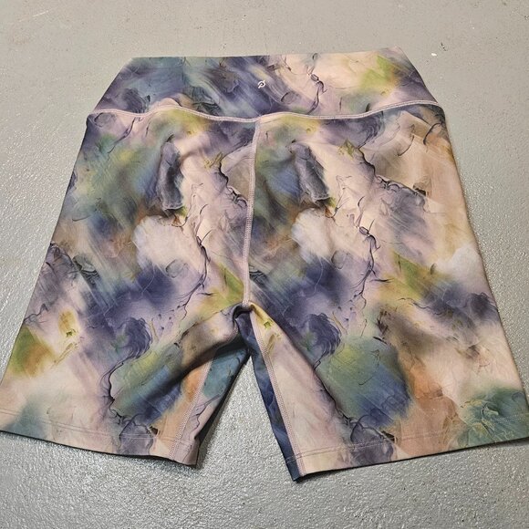 Peloton Cadent Shorts Marble Print XL - Picture 2 of 5